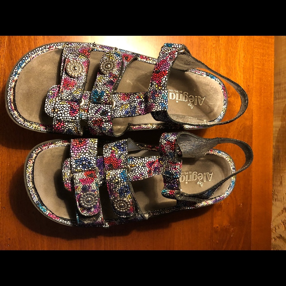 Alegria by PG Lite sandals, multicolored